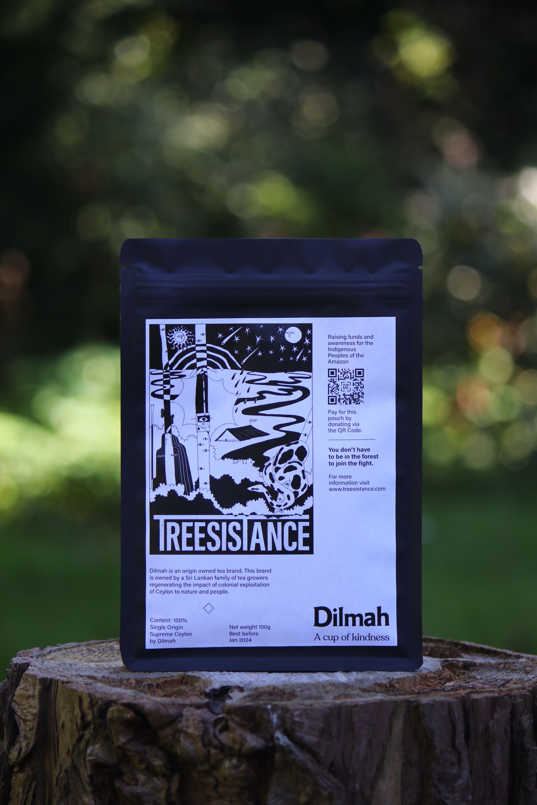 Dilmah Tea x Treesistance Collaboration